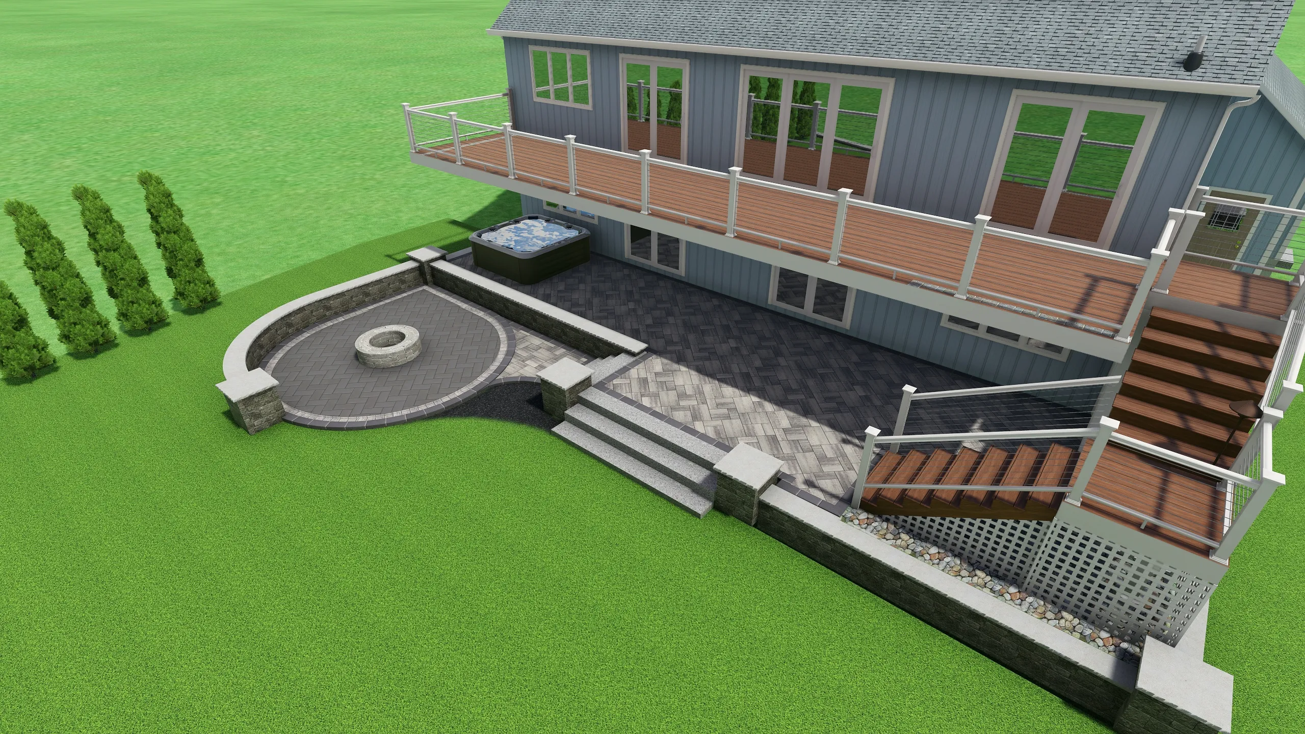 3D Landscape Renderings